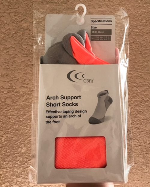 Apparel Review! C3Fit Arch Support Short Socks!
